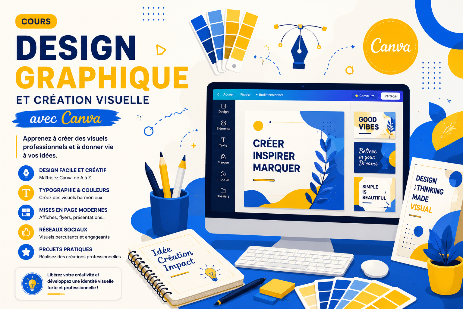 Design Graphique et Création Visuelle avec Canva