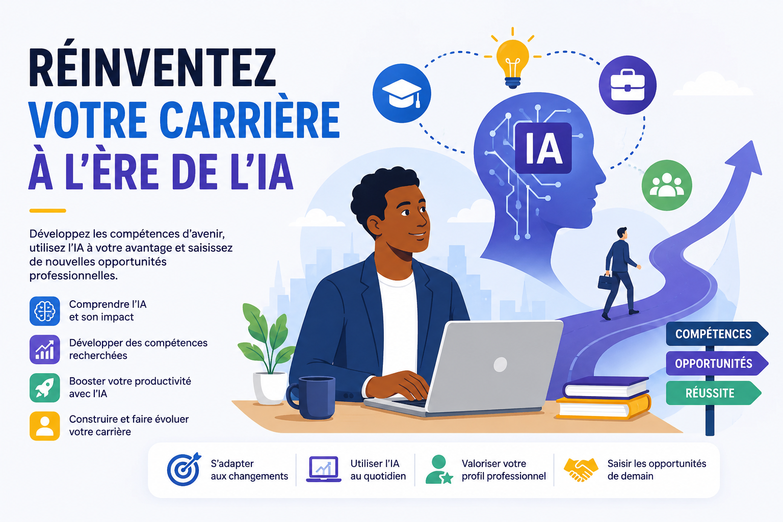Réinventez votre carrière à l'ère de l'IA
